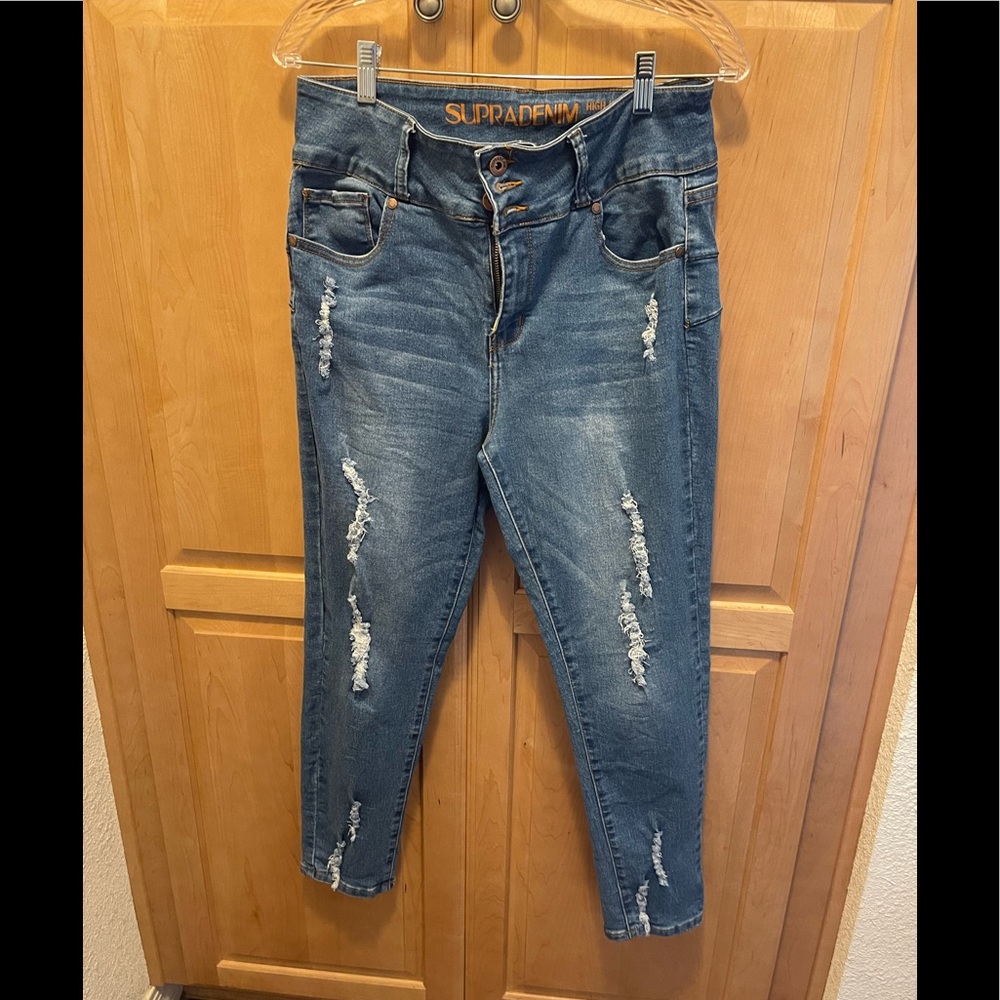 Supradenim high rise jeans, size 15, new without tags